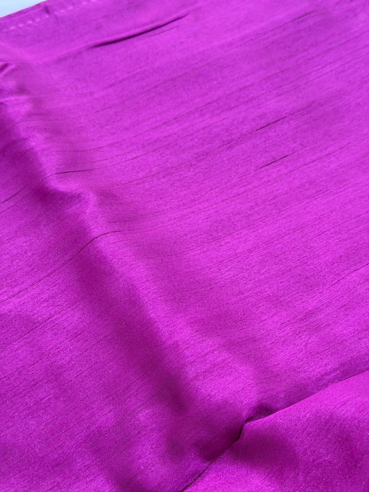 SEMI TUSSAR SAREE - MAGENTA COLOR