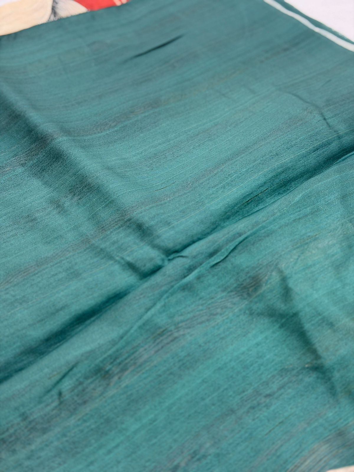 SEMI TUSSAR SAREE - PRINTED