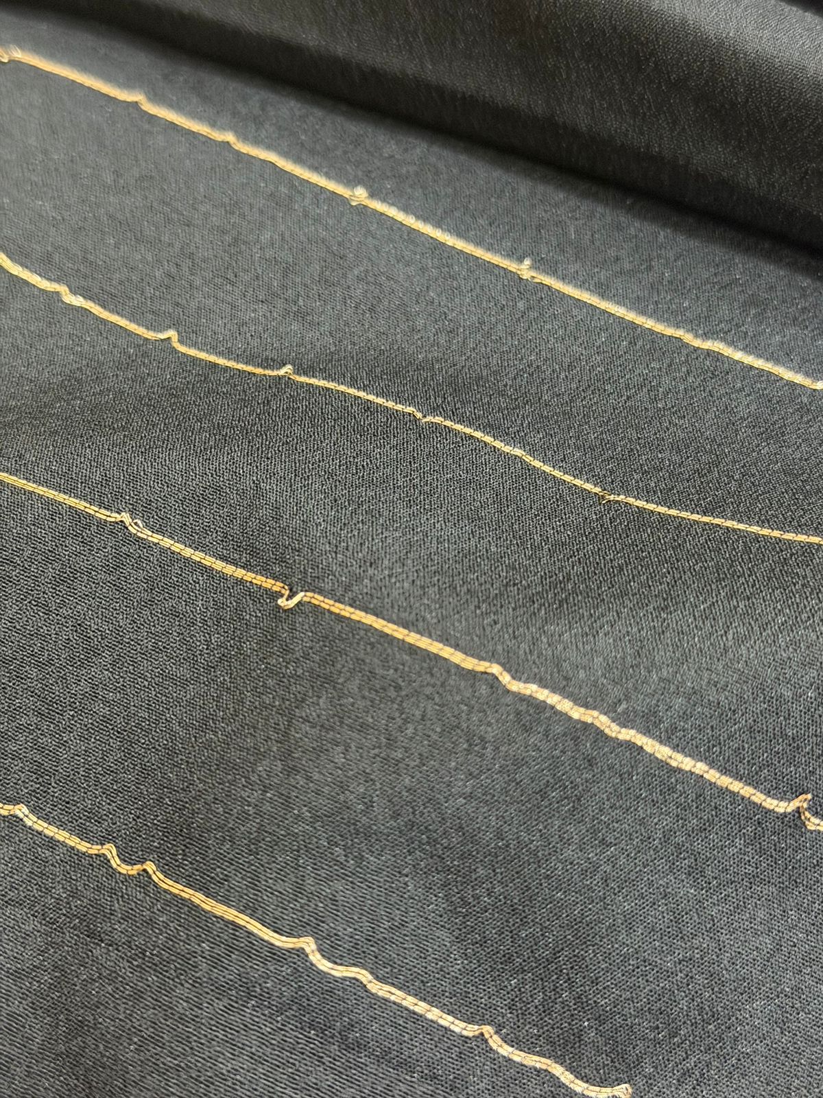 BLACK BANARASI DOLA SIK SAREE